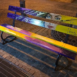 Cairo inaugura la "Panchina della Donna" (FOTO e VIDEO)