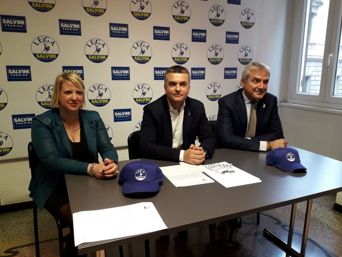 Europee 2019, Marco Campomenosi e Cristina Porro candidati liguri con la Lega Europee 2019, Marco Campomenosi e Cristina Porro candidati liguri con la Lega
