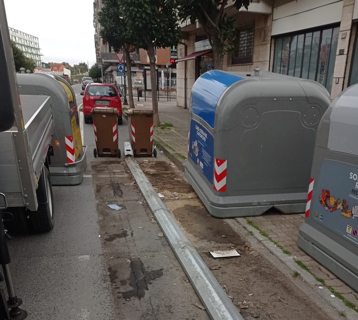 Albenga, pulizia campane raccolta differenziata Albenga, pulizia campane raccolta differenziata