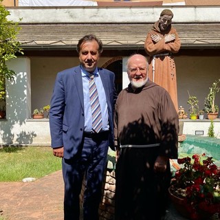Padre Gianfranco Iacopi lascia il convento dei Cappuccini di Savona per Chiavari Padre Gianfranco Iacopi lascia il convento dei Cappuccini di Savona per Chiavari