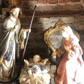 Albenga, a palazzo San Siro il presepe allestito dall'architetto Annamaria Vercellino