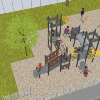 Finalborgo, un nuovo parco giochi vicino al Liceo Issel. Guzzi: "Investimento necessario da tempo"