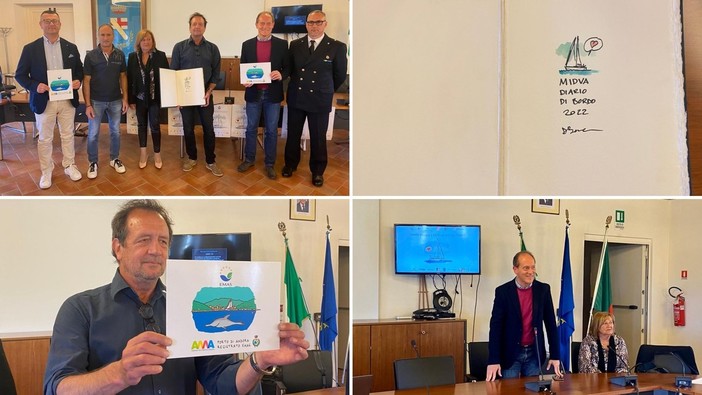 Davide Besana ad Andora presenta “Cento giorni nei mari italiani”, viaggio tra mare e terra a bordo di una barca a vela Davide Besana ad Andora presenta “Cento giorni nei mari italiani”, viaggio tra mare e terra a bordo di una barca a vela