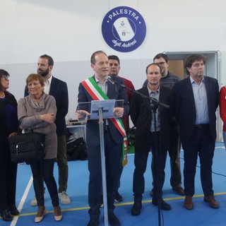 Andora: taglio del nastro per la nuova palestra (FOTO)