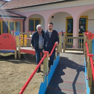 Villanova, parco inclusivo per i bimbi della scuola, il sindaco: “Al via anche un nuovo grande progetto”
