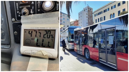 Autobus come forni senza aria condizionata, un autista Tpl ricoverato per un malore da caldo