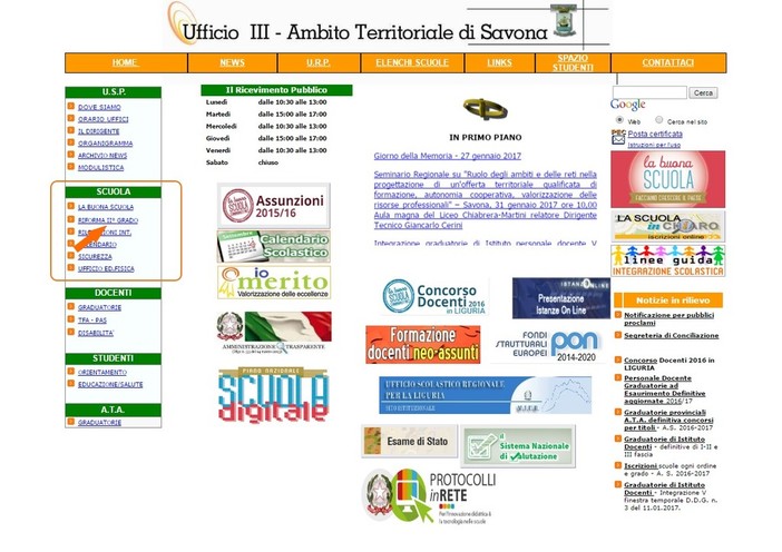 Il pallino della scuola