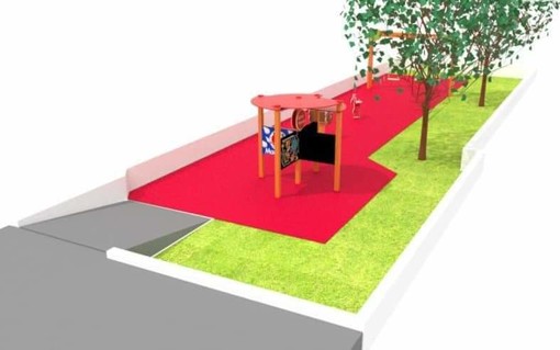 Stella San Bernardo, in località Corona iniziati i lavori per l'area giochi inclusiva Stella San Bernardo, in località Corona iniziati i lavori per l'area giochi inclusiva