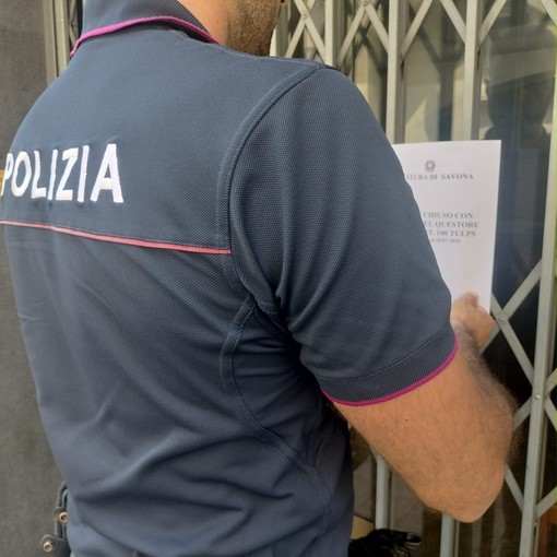 Schiamazzi fino a tarda notte, droga, liti e danneggiamenti: licenza sospesa due settimane per il bar di via Piave a Savona