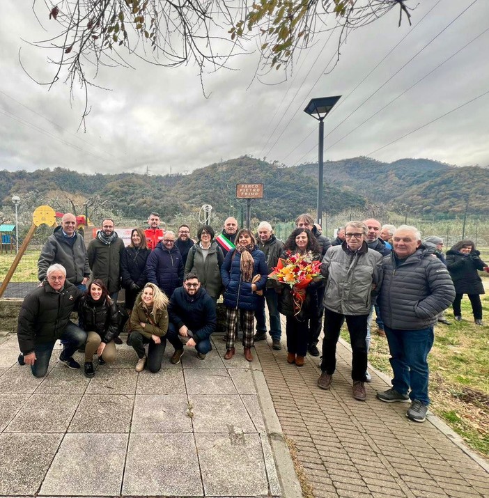 Albisola, intitolato a Pietro Frino il parco delle feste di Luceto Albisola, intitolato a Pietro Frino il parco delle feste di Luceto