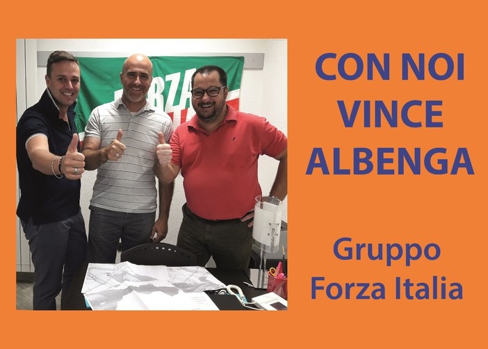 Forza Italia Albenga: "Lieti di aver acquistato lo spazio pubblicitario nel libretto del Palio dei Rioni" Forza Italia Albenga: "Lieti di aver acquistato lo spazio pubblicitario nel libretto del Palio dei Rioni"