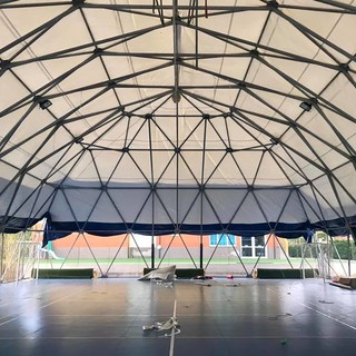 Tovo San Giacomo, nuova copertura in arrivo per la palestra comunale di via Accame