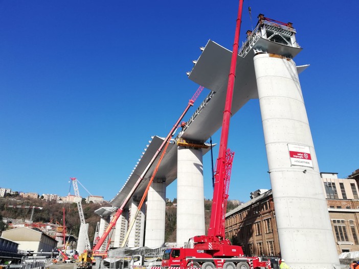 Ammaloramento elicoidale del Morandi, Autostrade: "Sarà pronta per l'apertura del nuovo ponte"