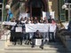 A Sanremo la protesta di alcuni lavoratori della Coop "Il Faggio" A Sanremo la protesta di alcuni lavoratori della Coop "Il Faggio"