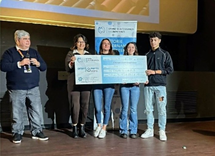 "Storie di alternanza", il "Patetta" di Cairo premiato a Orientamenti per il progetto "Il Fiascobosco"