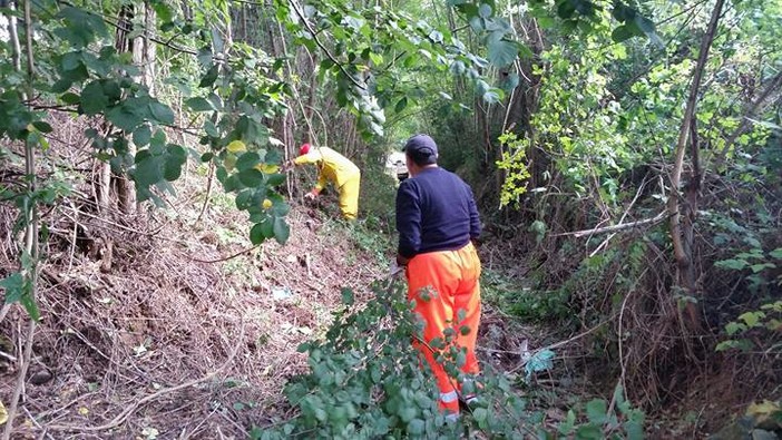 Cairo Montenotte, continua l'attività di pulizia dei rii Cairo Montenotte, continua l'attività di pulizia dei rii