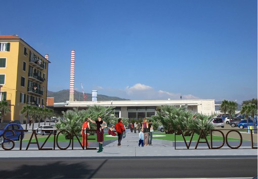 Nuovo volto per piazza Corradini a Vado, al via la sistemazione dell'area antistante la stazione