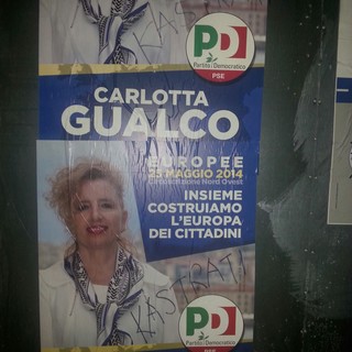 Finale Ligure, i vandali colpiscono le candidate alle europee Ronzulli e Gualco