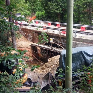 Riaperto a Urbe il ponte in località La Martina Riaperto a Urbe il ponte in località La Martina