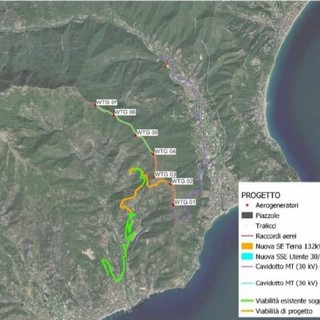 Parco eolico Monte Chiappa, presentate dal Comune di Andora considerazioni su aspetti normativi, paesaggistici, ambientali ed urbanistici