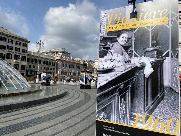 "Pioniere", una mostra fotografica dedicata alle donne genovesi che hanno segnato la storia (Foto e video)