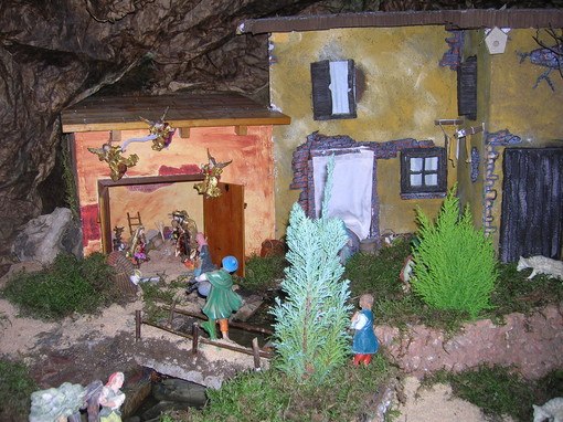 Albenga: a Campochiesa il grande presepe della Confraternita di San Giovanni