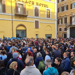 La manifestazione odierna a Roma