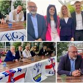 Regionali, la Lega presenta i suoi candidati per il savonese. Rixi: "Ci spinge il forte amore per il territorio, dal centrosinistra una campagna denigratoria"