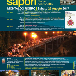 A Montaldo Roero torna la magia del “Il Ponte dei sapori”