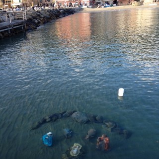 Presepe nella baia di Laigueglia