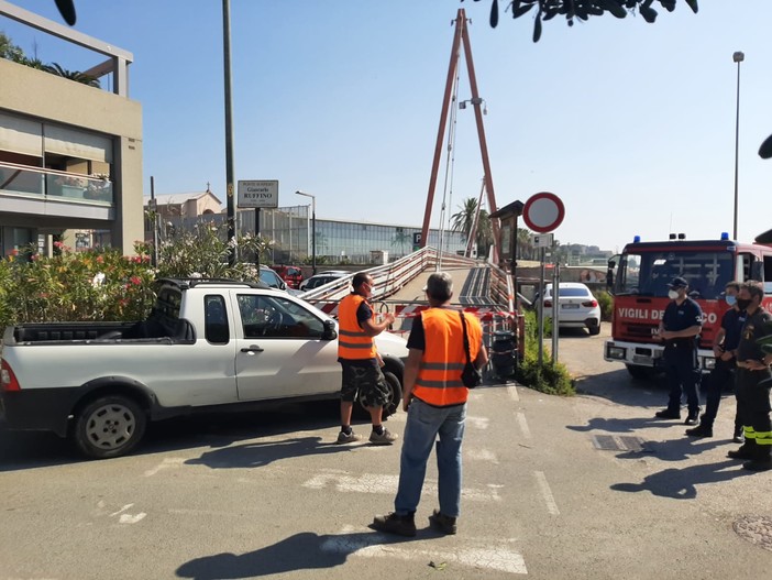 Savona, sopralluogo nei prossimi giorni per valutare la staticità del ponte Ruffino: in caso di conferma via alla riapertura