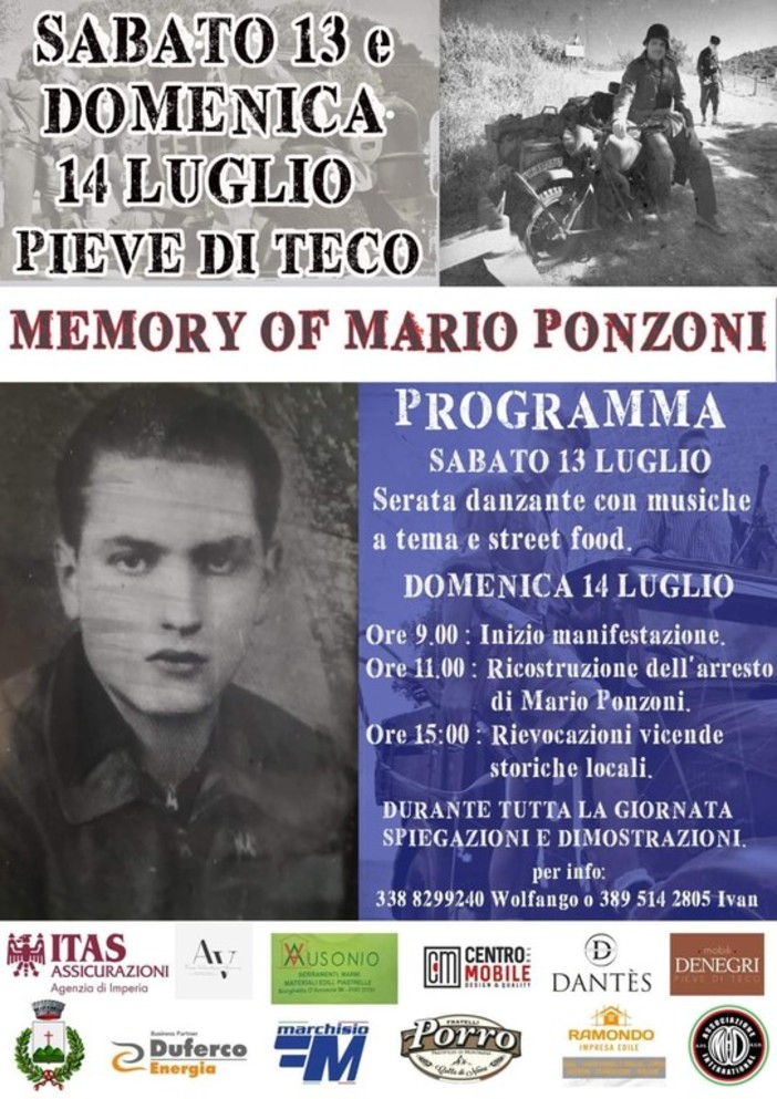 Pieve di Teco, weekend ricco di eventi: musica, balli, street food e anche la storia animeranno l'alta Valle Arroscia (FOTO) Pieve di Teco, weekend ricco di eventi: musica, balli, street food e anche la storia animeranno l'alta Valle Arroscia (FOTO)