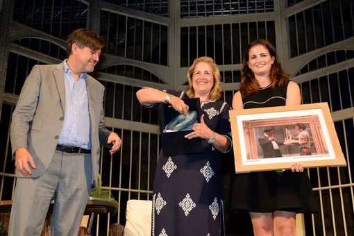 Festival di Borgio Verezzi, consegnato a Laura Tibaldi il Premio Veretium alla memoria di Luigi De Filippo