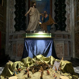 Torna il presepe nella Basilica di San Giovanni Battista a Finalmarina
