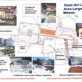 Andora, riqualificazione di Largo Milano