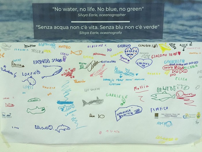 Varazze, gli studenti delle scuole per un incontro dedicato al mare e al santuario Pelagos Varazze, gli studenti delle scuole per un incontro dedicato al mare e al santuario Pelagos