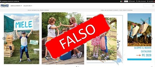 Truffe online: smantellato dalla Polizia Postale un sito-clone di quello ufficiale Primigi Truffe online: smantellato dalla Polizia Postale un sito-clone di quello ufficiale Primigi