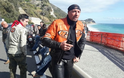 "Può accompagnare solo": il motociclista William oggi a Varigotti