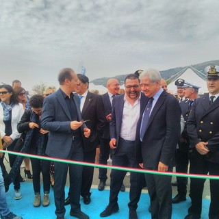 Andora, inaugurato "Azzurro, Pesce d'Autore", sindaco Demichelis: "Il mare e l'olio binomio fondamentale"