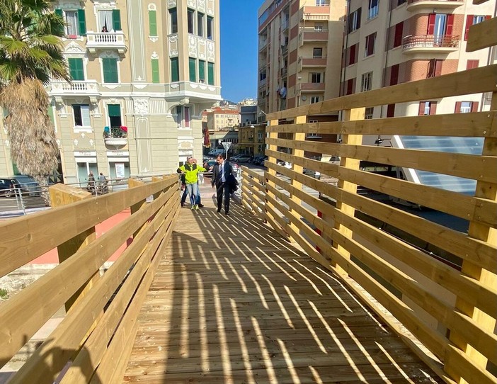 Savona, Passerella Montalcini, affidati i lavori per le luci, ultimo intervento prima della riapertura