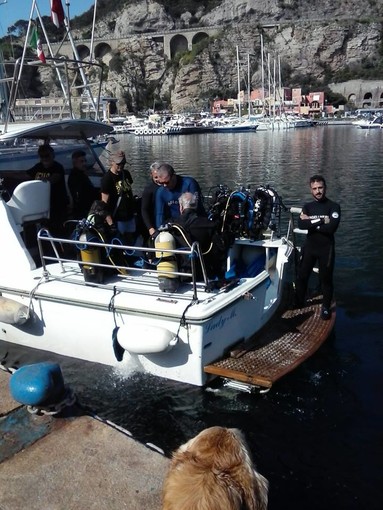 Alassio, completata la pulizia dei fondali al porto Alassio, completata la pulizia dei fondali al porto