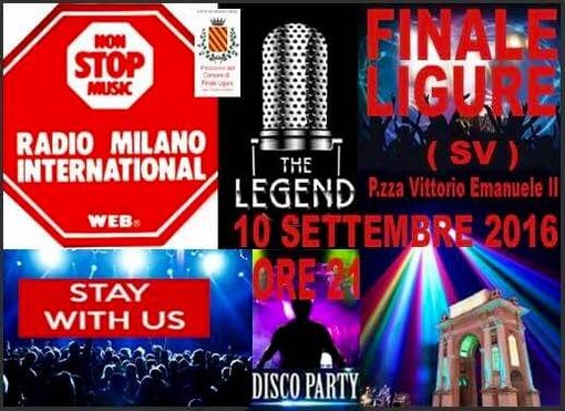 Finale Ligure accoglie il ritorno di Radio Milano International Finale Ligure accoglie il ritorno di Radio Milano International
