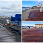 Savona, slitta il completamento della passeggiata a mare. Parodi: “Indietro di qualche giorno, pronta a fine aprile” Savona, slitta il completamento della passeggiata a mare. Parodi: “Indietro di qualche giorno, pronta a fine aprile”