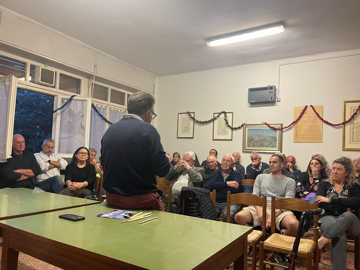 Albenga 2024, il candidato sindaco Podio a Salea: "Incontro molto partecipato, c’è grande voglia di cambiamento"