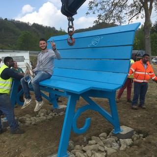 Roccavignale: domani l'inaugurazione della prima panchina gigante della Liguria