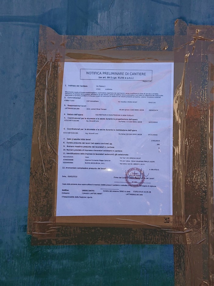 Lavori alla "Piave" di Albenga: quali progetti concreti per l'ex caserma?