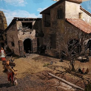 Vezzi Portio, tempo di Natale con il presepe allestito dalla Pro Loco