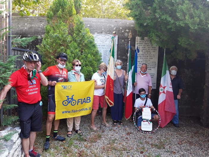 Albenga, via alla Pedalata Resistente in onore dei partigiani che combatterono nelle valli ingaune Albenga, via alla Pedalata Resistente in onore dei partigiani che combatterono nelle valli ingaune
