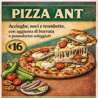 Albenga, nasce la prima pizza dedicata alla Fondazione ANT: sosterrà i progetti oncologici
