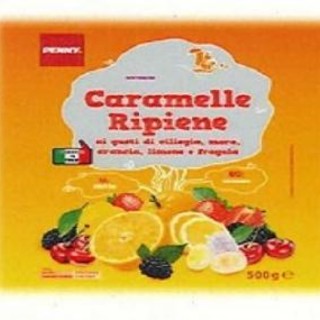 Penny Market ritira lotto caramelle ripiene. Possibili tracce di allergene non indicate in etichetta